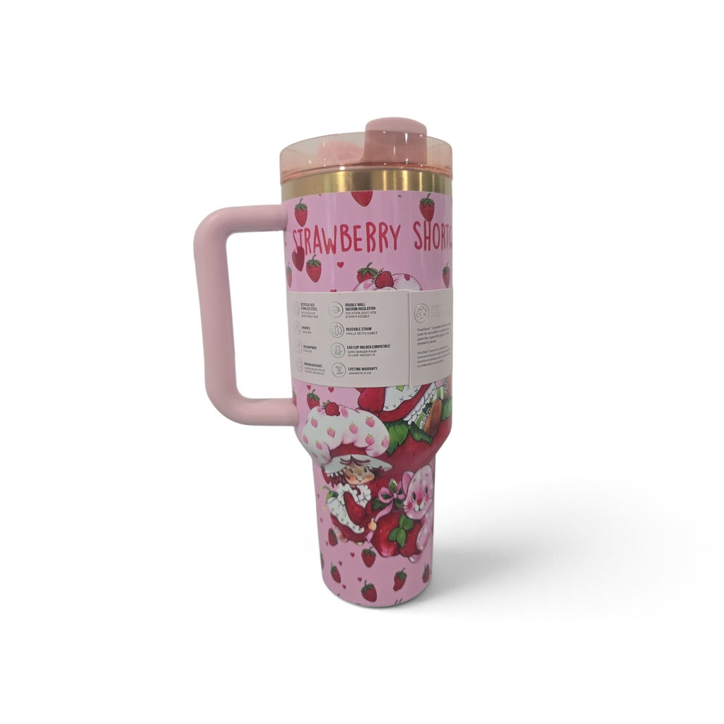 Strawberry shortcake cup customize tumbler 40oz collectible box and accesories