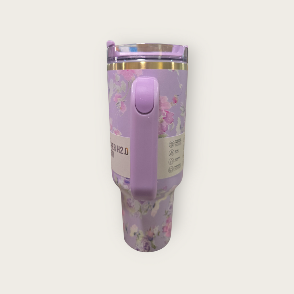 The X LoveShackFancy style  Holiday Quencher | 40 OZ new in box tumbler bottle water vacuum cup stainless steel christmas gift for her