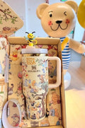 Winnie the Pooh custom 40oz gift box Water bottle-limited edition