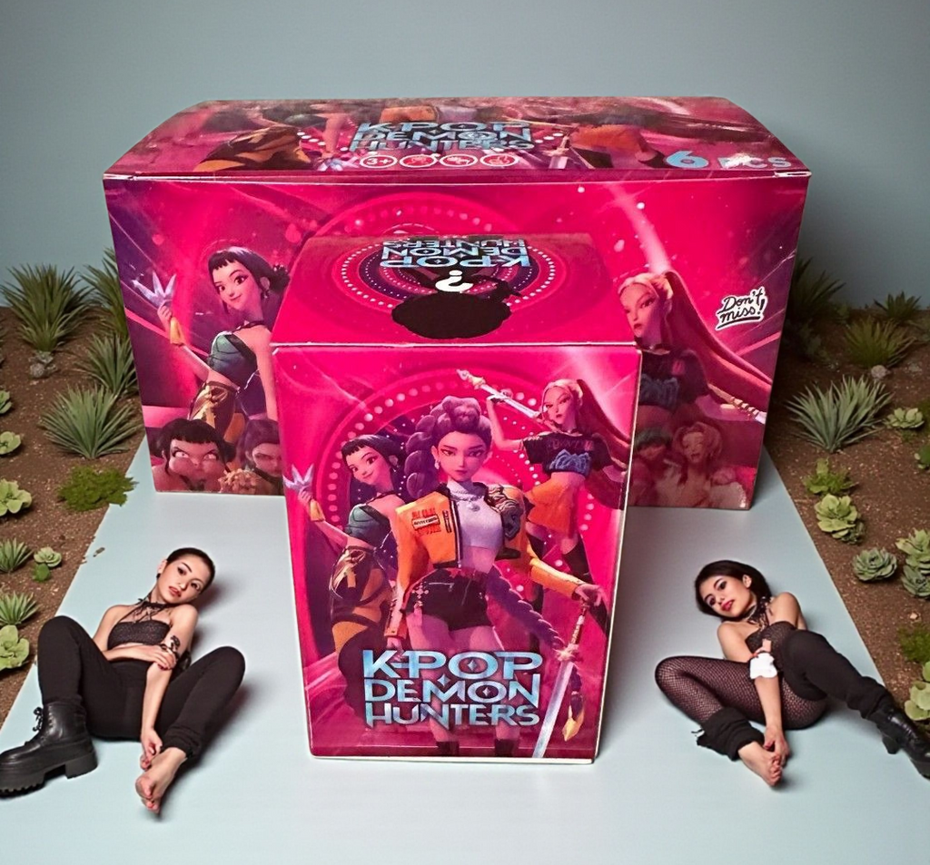 K-Pop Demon Hunters 6pcs Blind Box Keychain