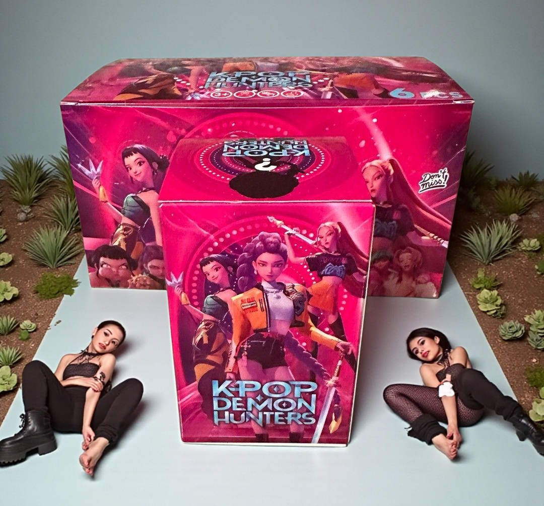 K-Pop Demon Hunters 6pcs Blind Box Keychain