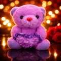 Valentine's  talking Teddy Bear - Says " I love You "