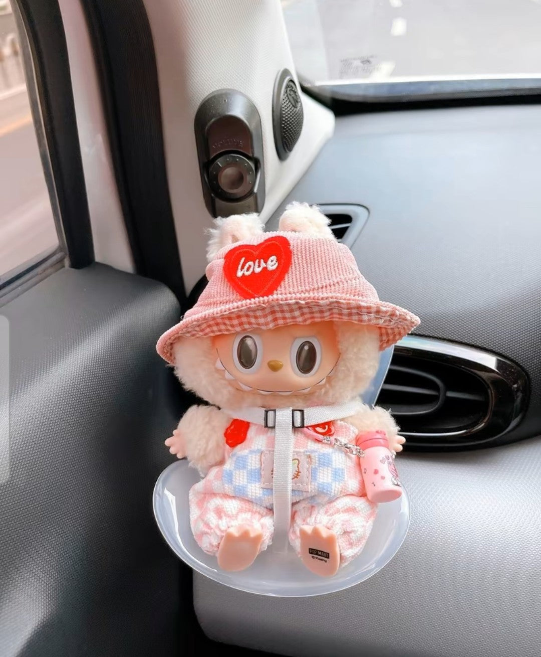 Doll seat labubu safety seat car decor