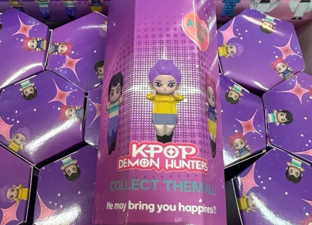 K-Pop Demon Hunters blind box computer monitor decor