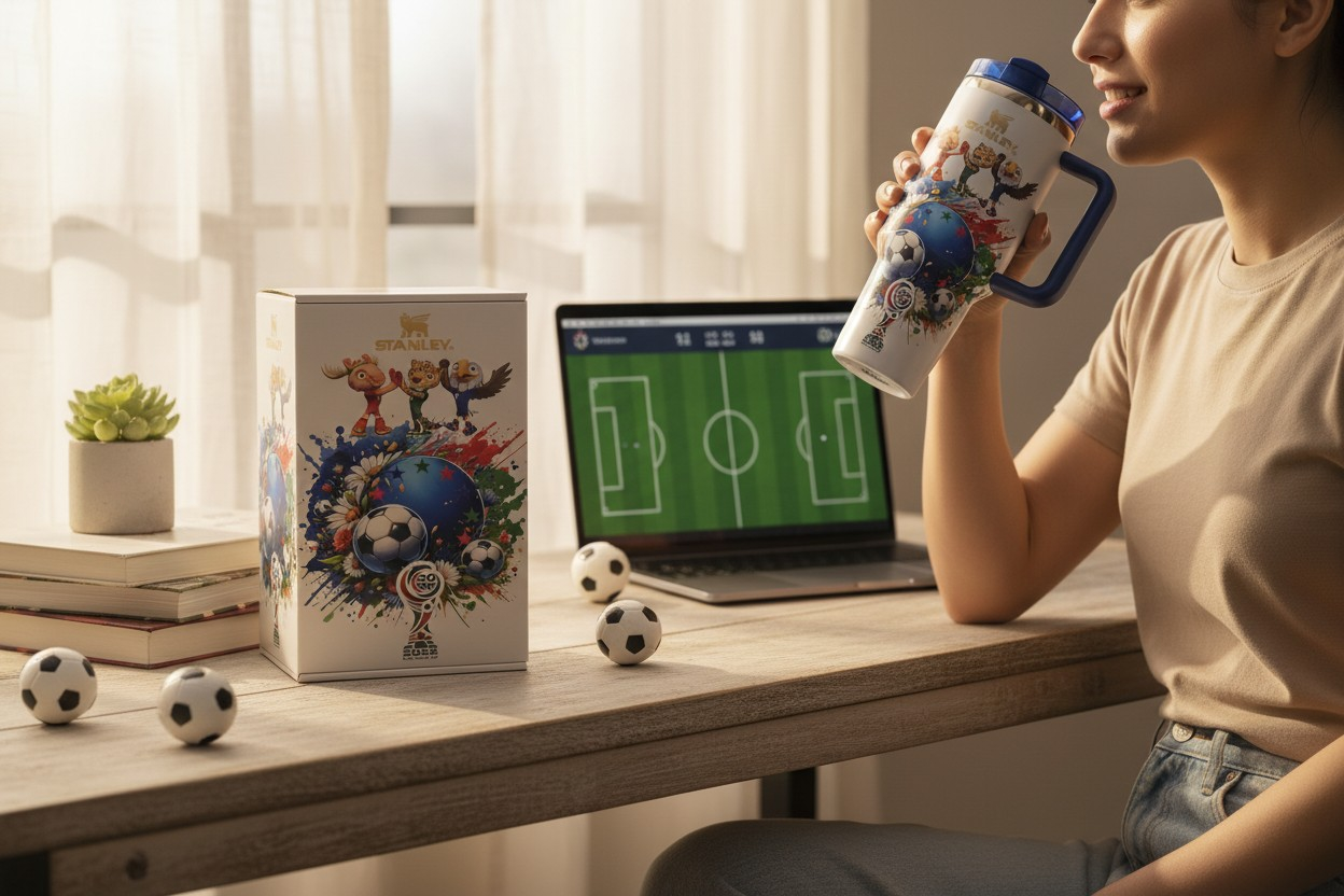 2026 FIFA World Cup mascot cup Tumbler 40oz Custom design