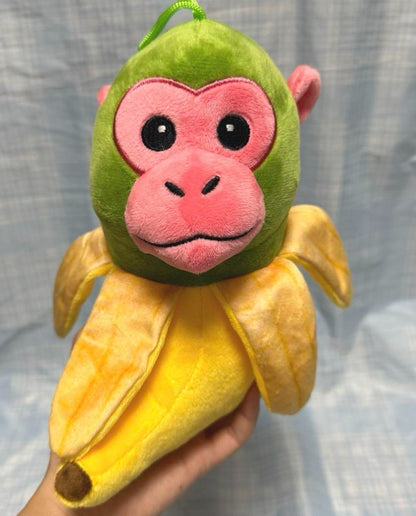 Italian Brainrot Plush,10 inch  Shimpanzini Bananini animals or AI Plush toy Gift Cute StuffedToy