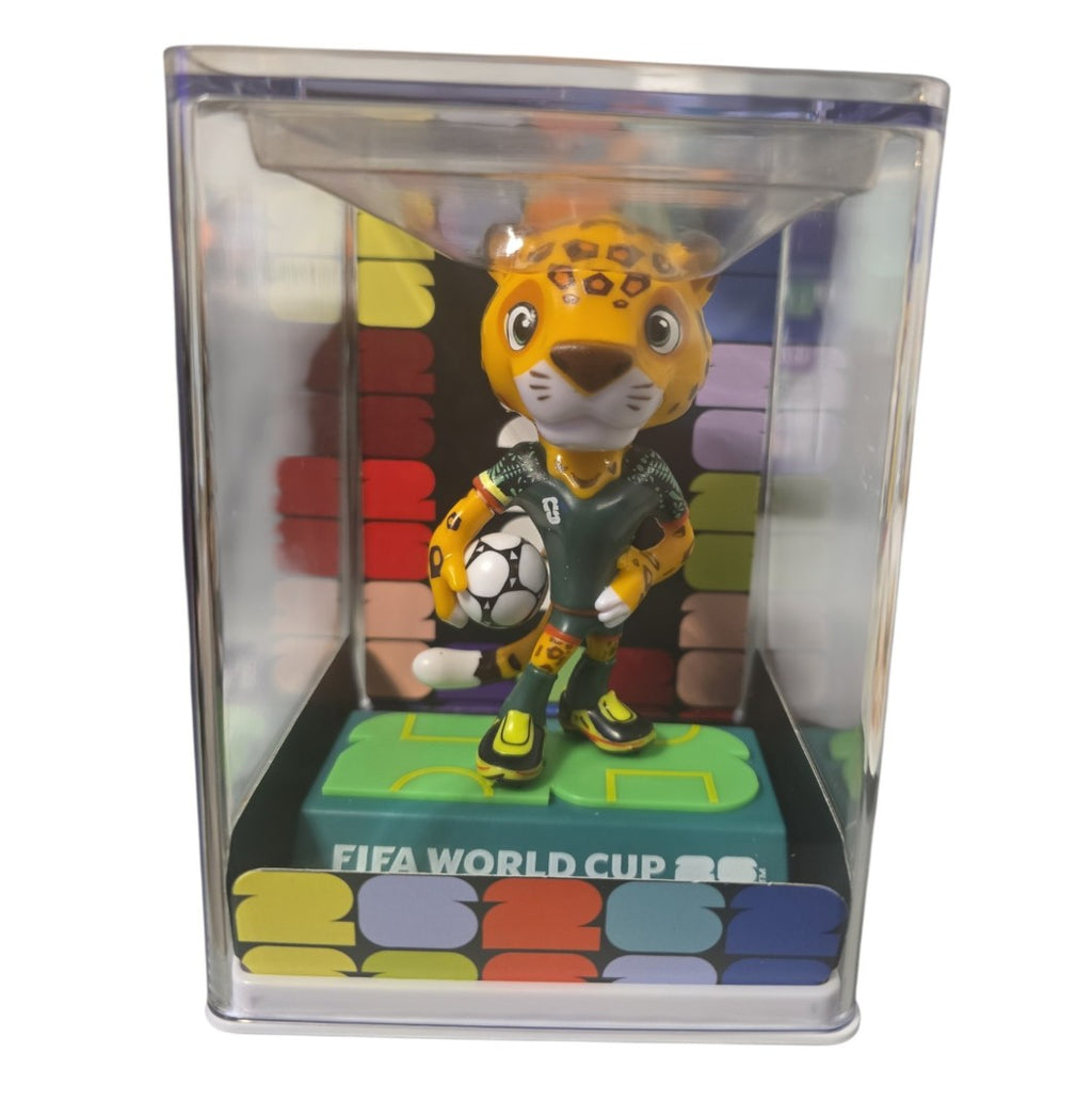 FIFA 2026 World Cup Official Licensed Mascots Figurines Set of 3 (Maple, Zayu & Clutch), Collectable Soccer Figures