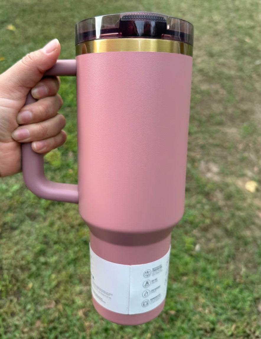 The Quencher ProTour FlipStraw Tumbler | LeakProof |40oz| (Imported Premium Quality)