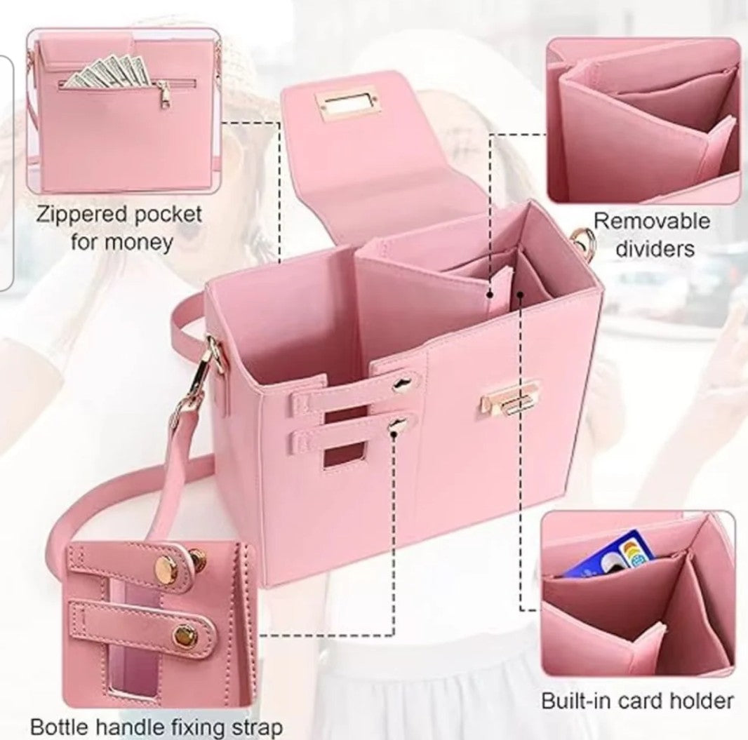 Quencher Stanley tumbler Crossbag organizer bag, fit 30oz and 40oz tumblers