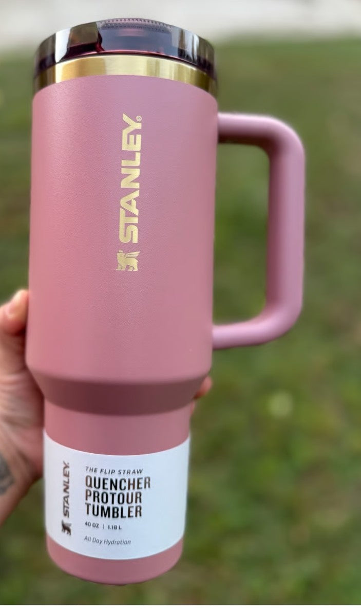 The Quencher ProTour FlipStraw Tumbler | LeakProof |40oz| (Imported Premium Quality)