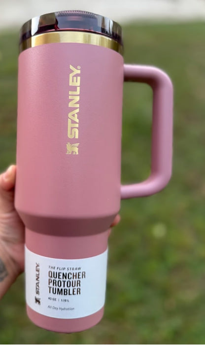 The Quencher ProTour FlipStraw Tumbler | LeakProof |40oz| (Imported Premium Quality)