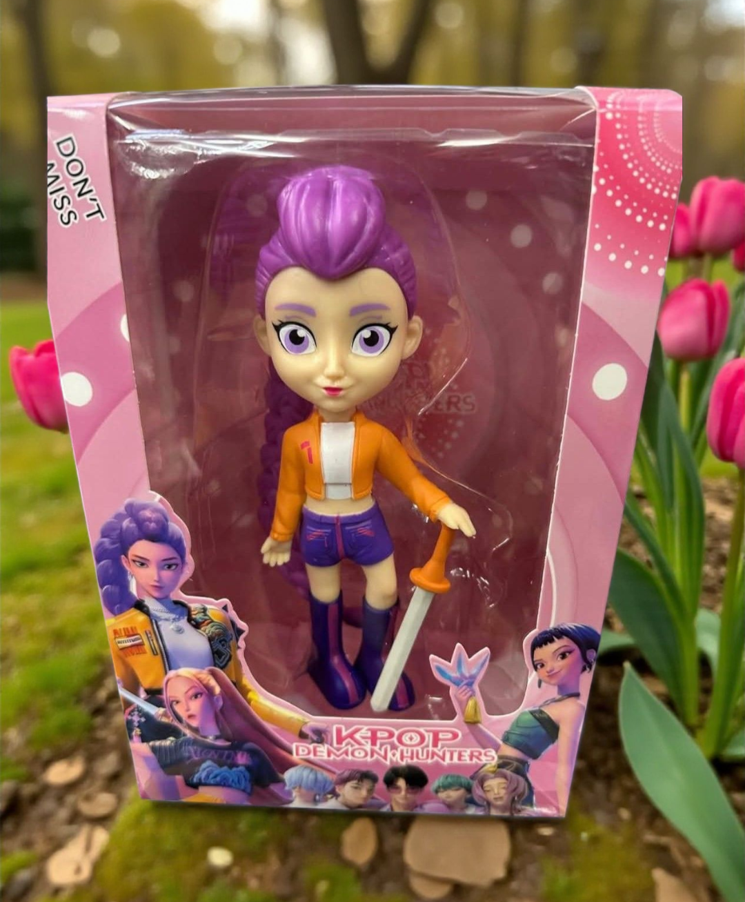 KPop Demon Hunters Girl 1 Figure Series Cute Shape Figurine Pvc Ornaments Model Toy Blind Boxes