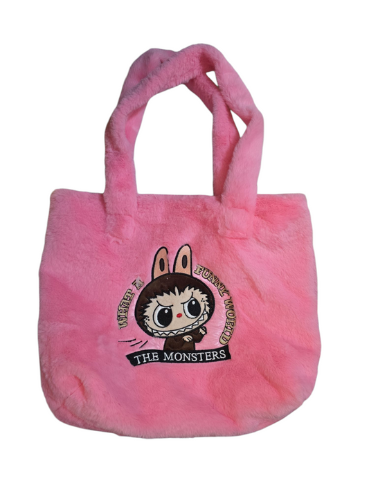 Plush Labubu bag