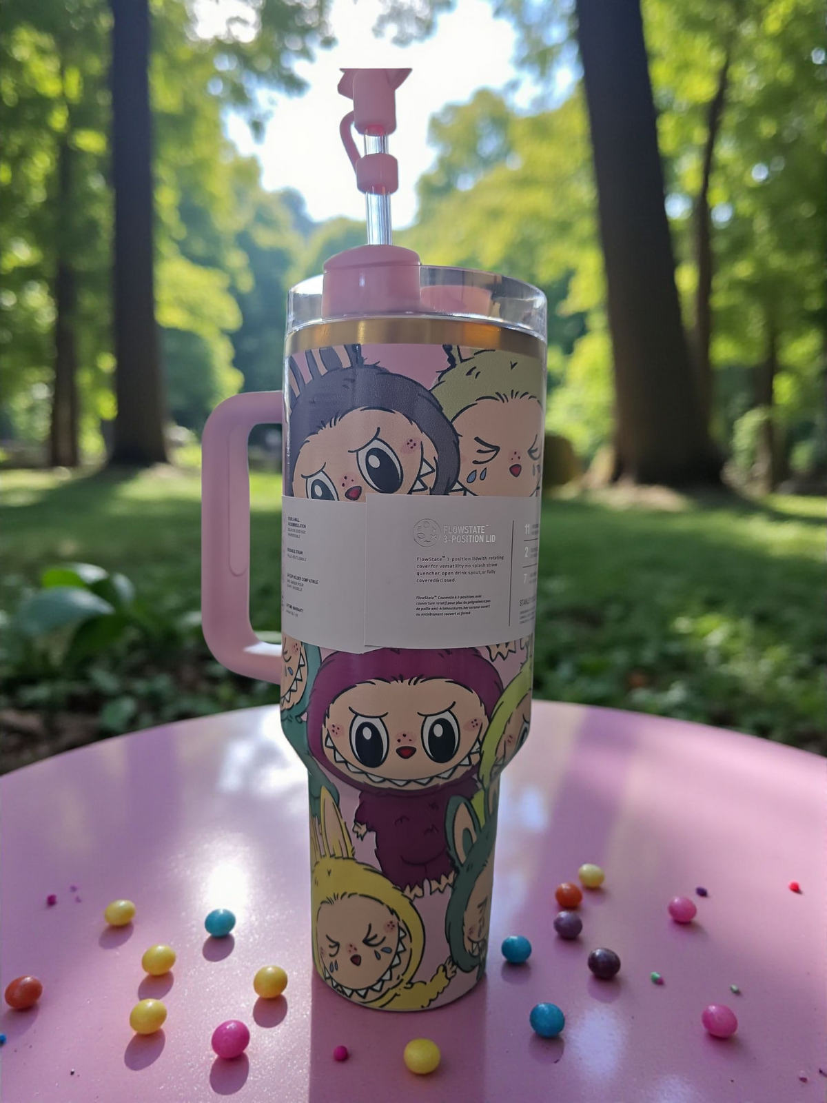 Limited edition 40oz tumbler cartoon