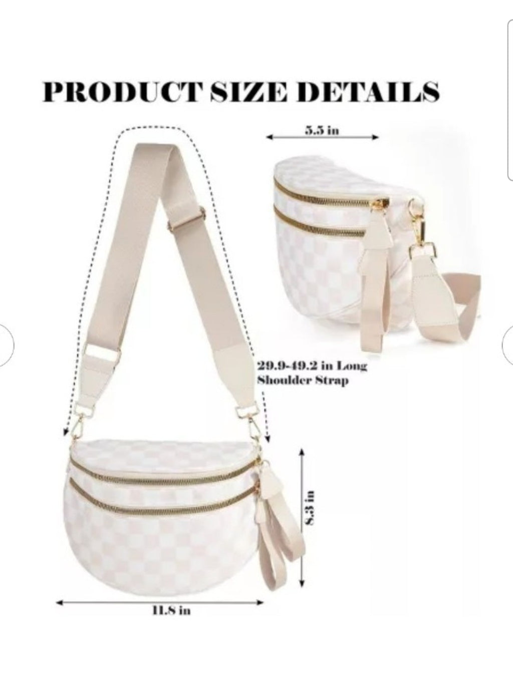 Go Free Crossbody bum bag