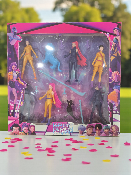 K pop demond hunters figures set