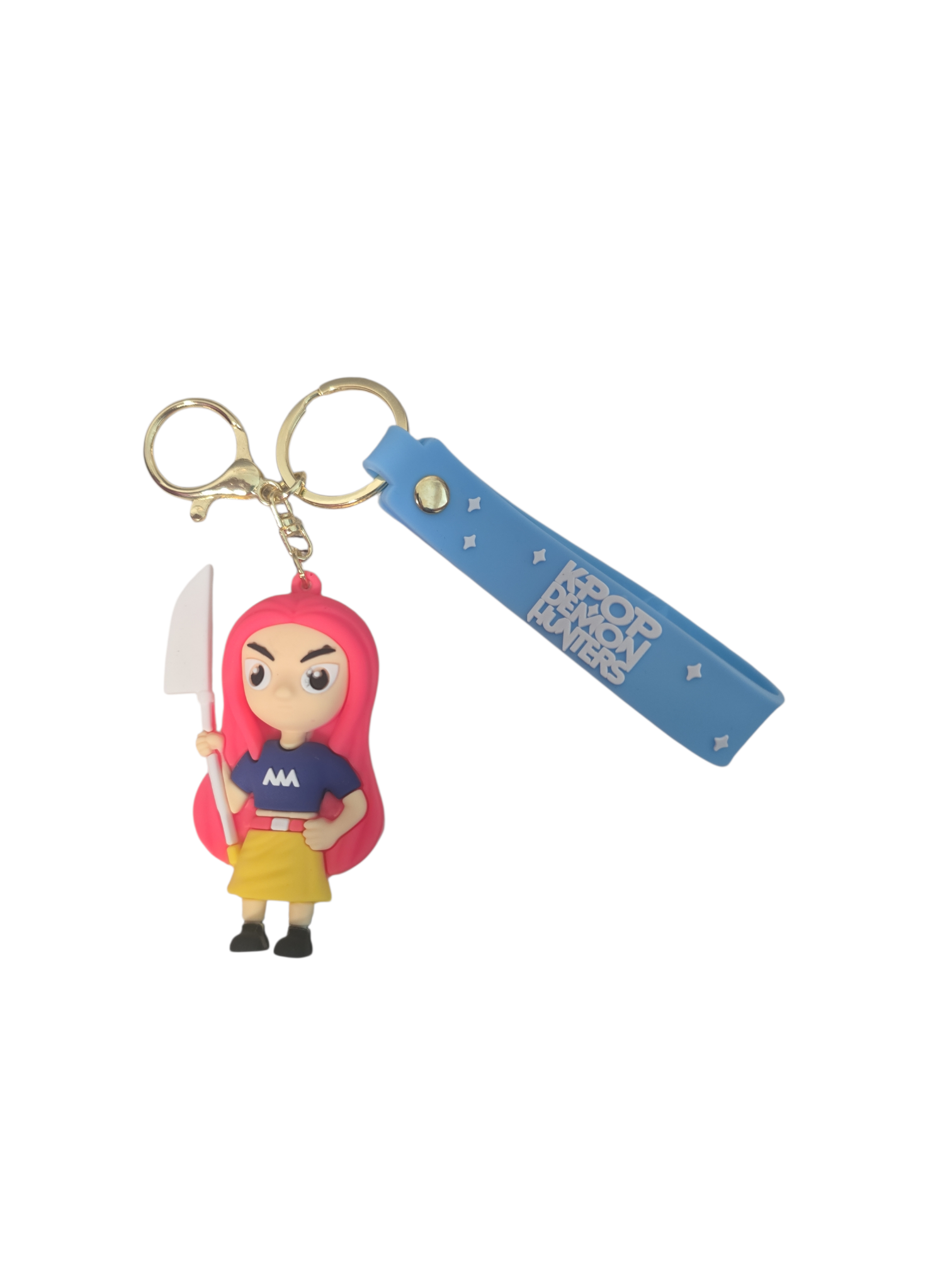 KPOP Demon Hunters Silicone Keychain  - Collectible Accessory