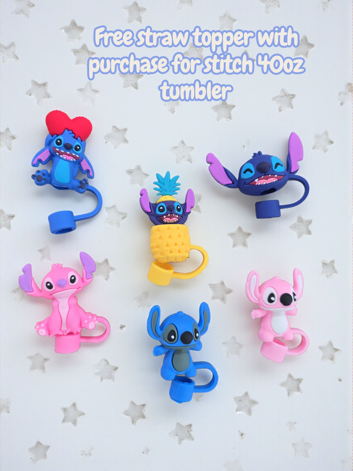 Stitch Tumbler Quencher laser engraved 40oz free stitch straw topper holiday deal,cup,bottle.