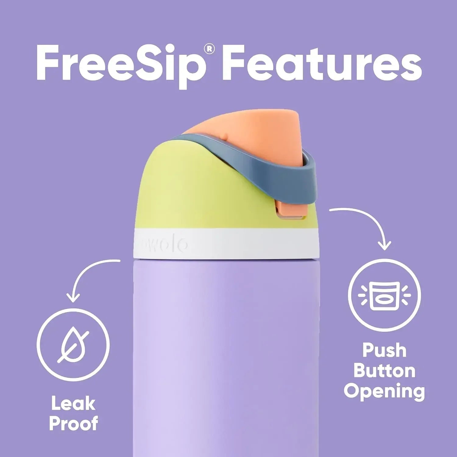 Free Sip Water Bottle 320Z Insulated Stainless Steel Water BottleDouble-Layer Kettle With Straw Vacuum Flasks ForSports Travel