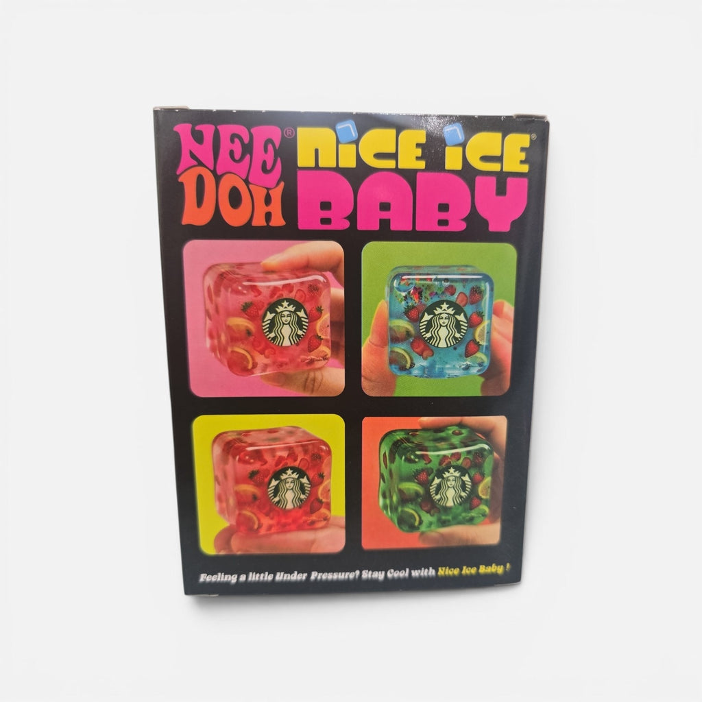 Starbucks NeeDoh "Nice Cube" squishy toys