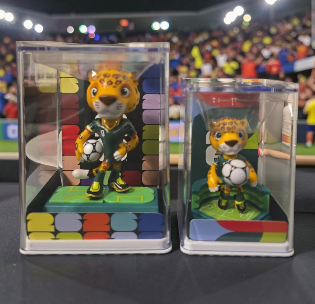 FIFA 2026 World Cup Official Licensed Mascots Figurines Set of 3 (Maple, Zayu & Clutch), Collectable Soccer Figures
