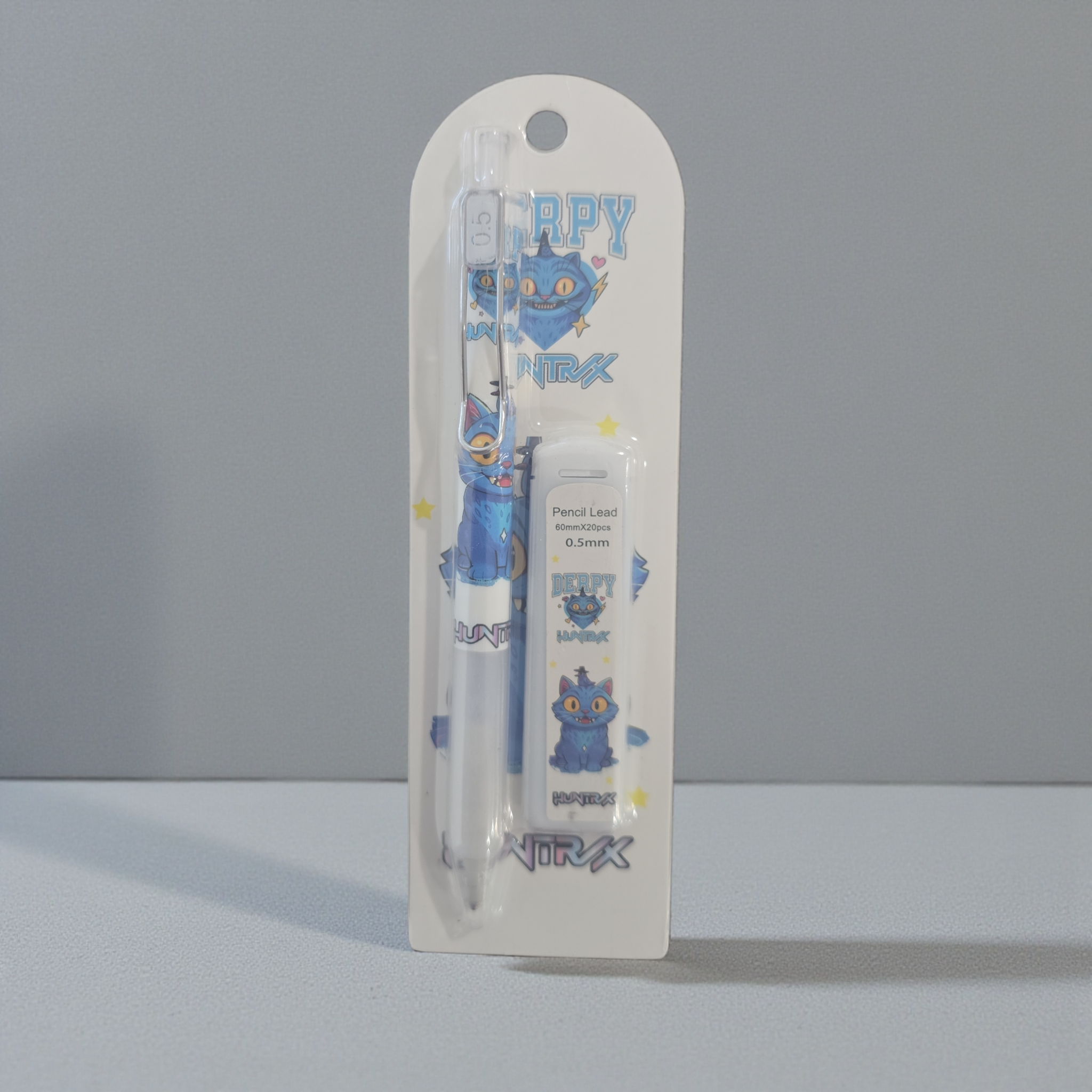 KPOP Demon Hunters Style Mechanical Pencil 4037 Set Cute Anime Stationery Smooth Writing Pen Gift Back to School Must-Have