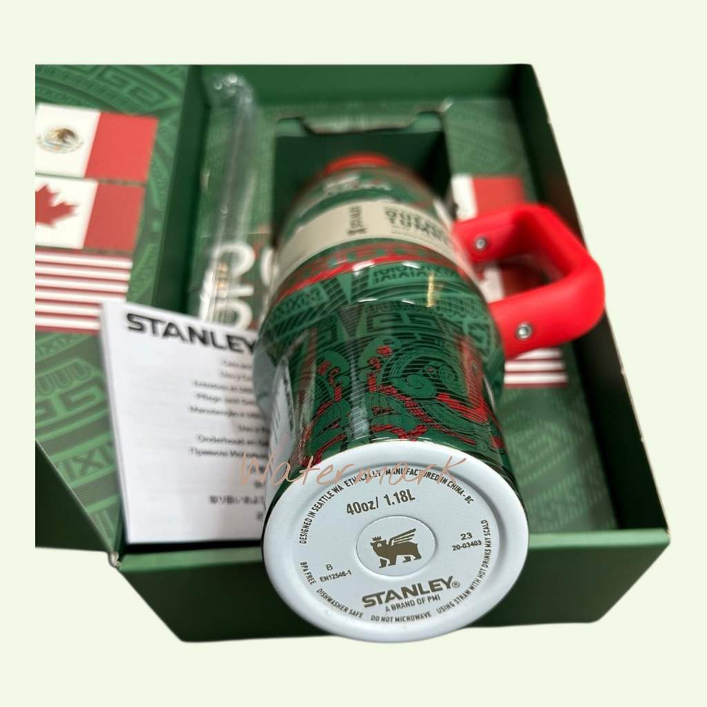 Custom 2026 FIFA World Cup Stanley Tumbler 40oz and Mexico Mascot cup