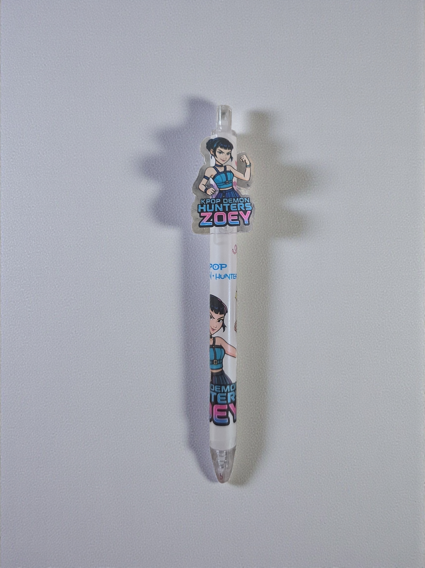 KPop Demon Hunters Boy Girl Pen Set, Cute Anime Stationery, Student Gel Pen Writing Gift, Black Ink School Supply, 0.5mm