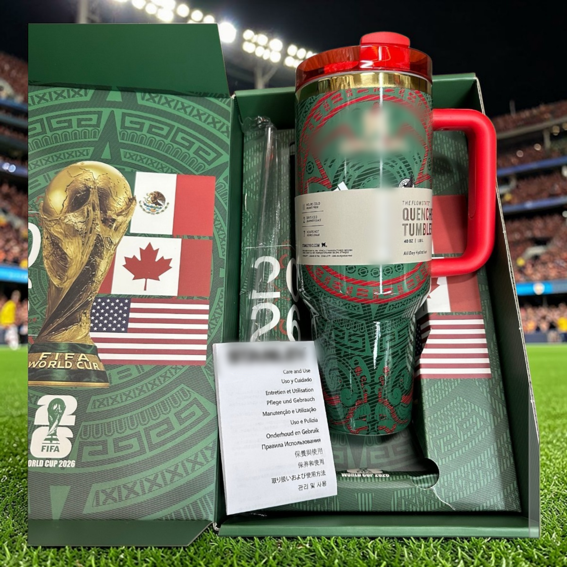 MEXICO 2026 FIFA World Cup  Tumbler 40oz