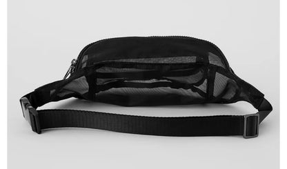 Yoga Sheer Fanny Pack white