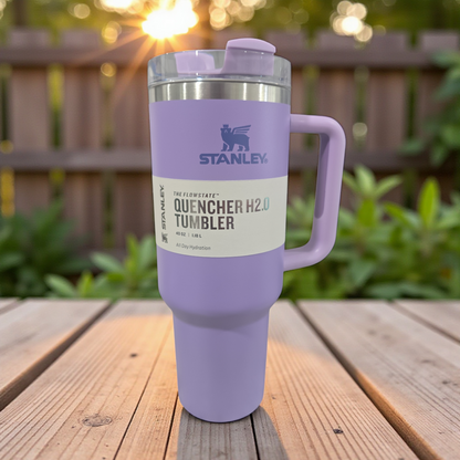 Tumbler cup 40oz quencher with straw new in a box.