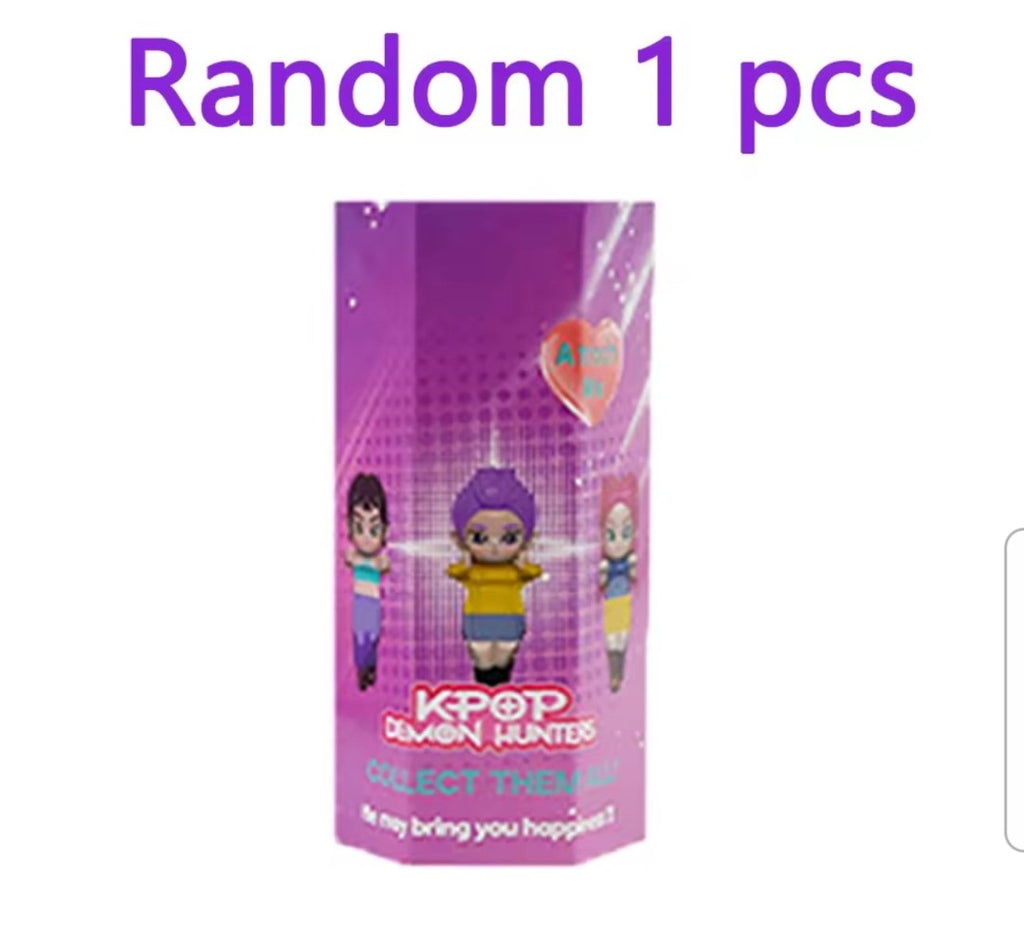 K-Pop Demon Hunters blind box computer monitor decor
