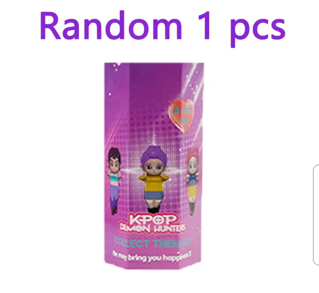 K-Pop Demon Hunters blind box computer monitor decor