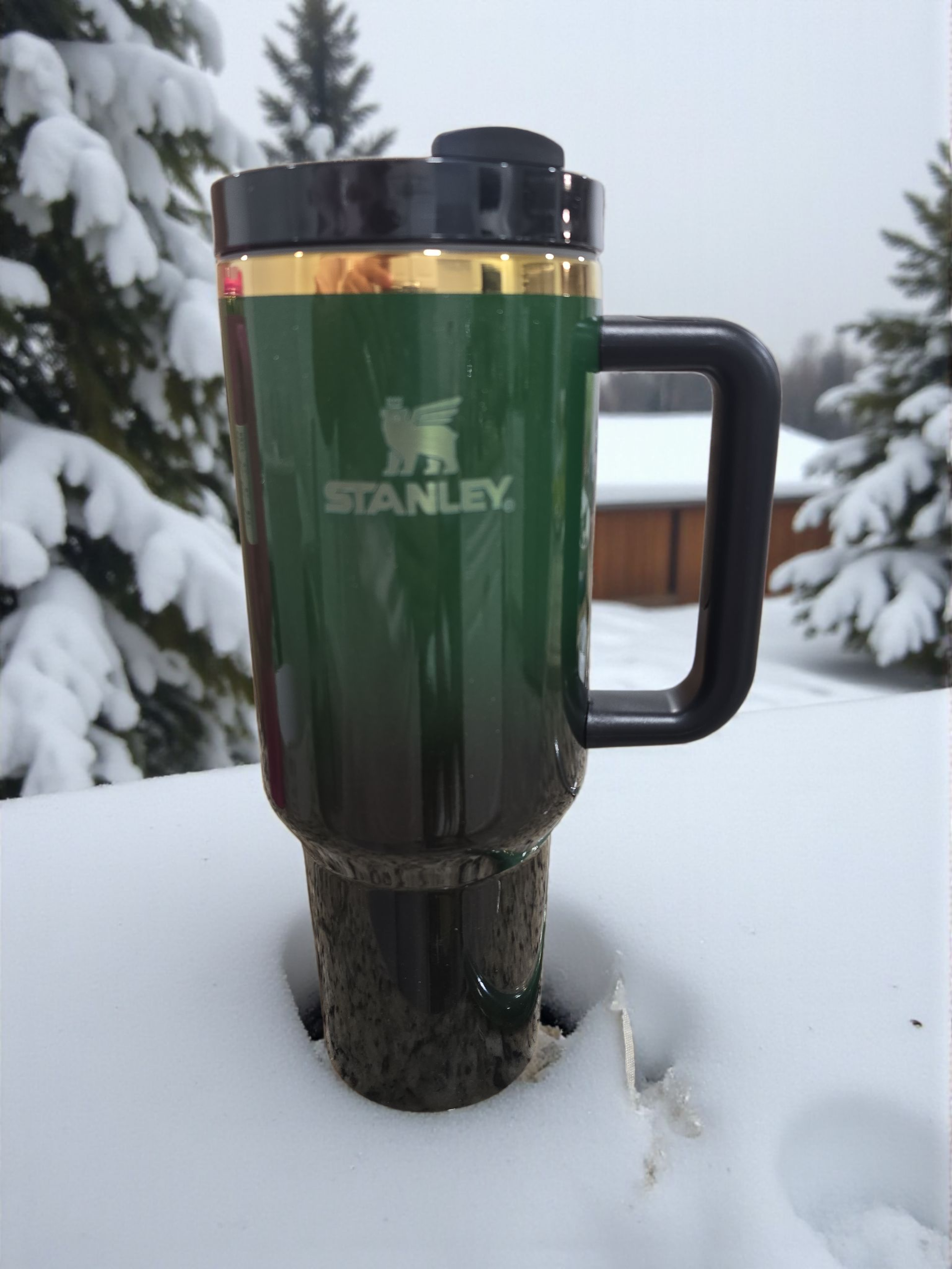 Custom design tumbler cup sparkling 40oz new in box with color straw.